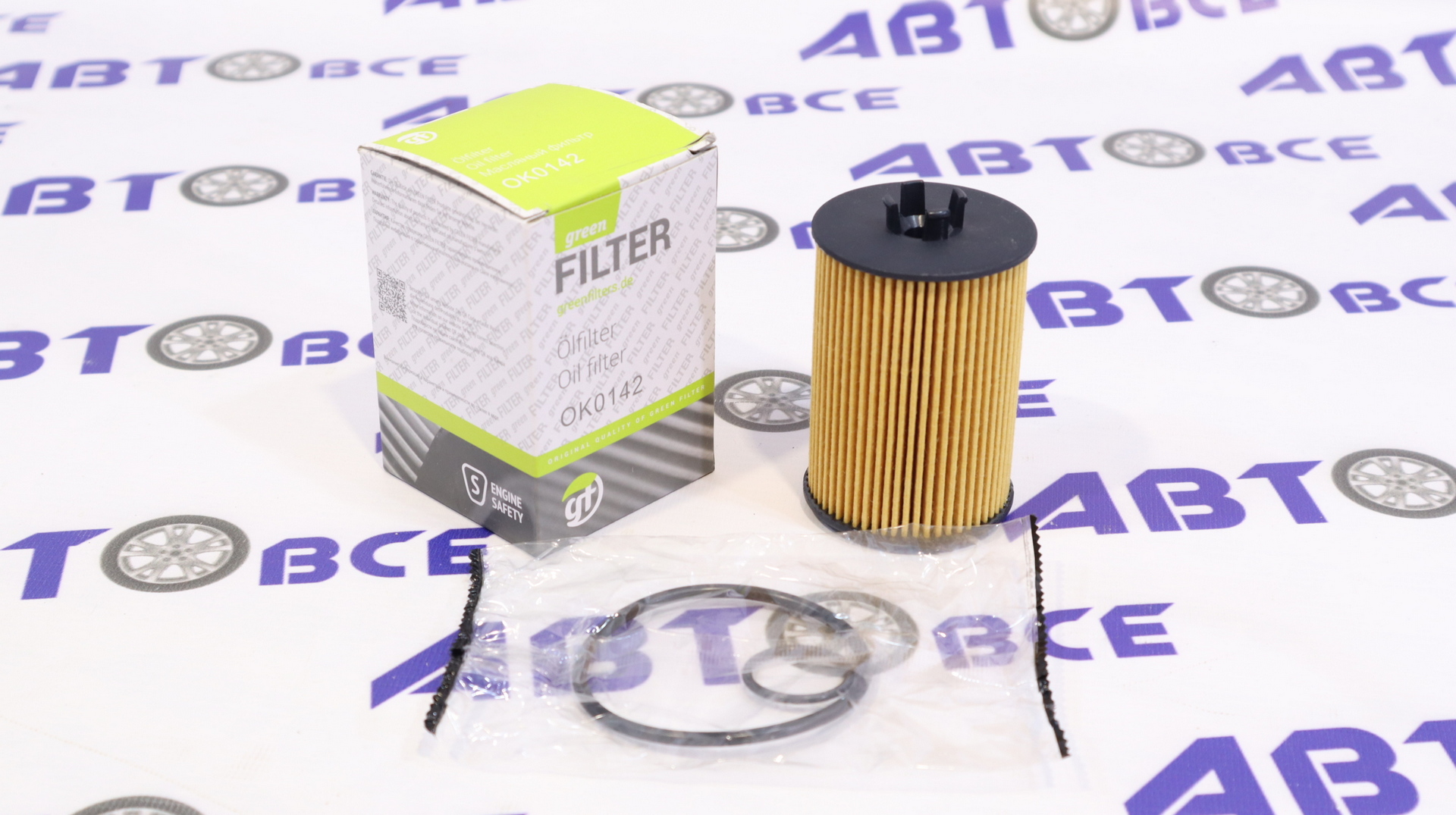 Фильтр масла MB W169 W245 04- 1.5-2.0 GREEN FILTER